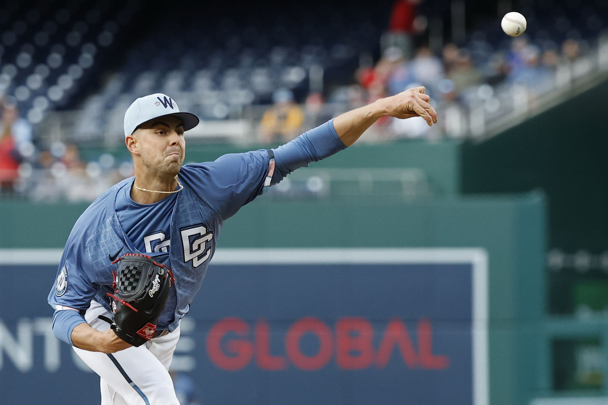 MacKenzie Gore is pitching today - Source: Imagn